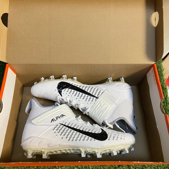 Nike Alpha Menace Pro 2 Football Mid Cleats White AQ3209-100 Mens NEW main image 11